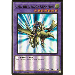 Gaia the Dragon Champion - MAGO-EN025 - Premium Gold Rare 1st Edition