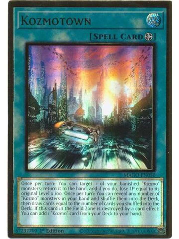 Kozmotown - MAGO-EN050 - Premium Gold Rare 1st Edition 1