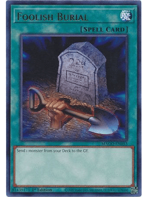 Foolish Burial - MAGO-EN053 - Rare 1st Edition