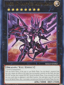 Number 107: Galaxy-Eyes Tachyon Dragon - MAGO-EN062 - Rare 1st Edition