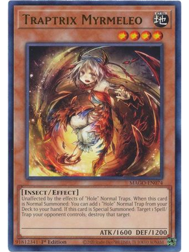 Traptrix Myrmeleo - MAGO-EN074 - Rare 1st Edition 1