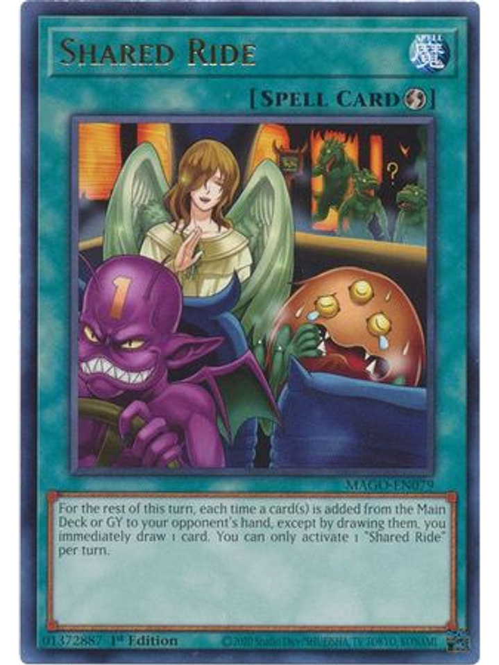 Shared Ride - MAGO-EN079 - Rare 1st Edition 1