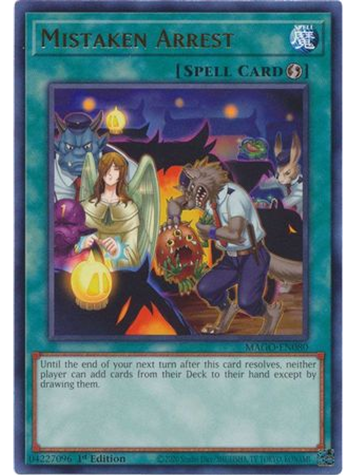 Mistaken Arrest - MAGO-EN080 - Rare 1st Edition 1