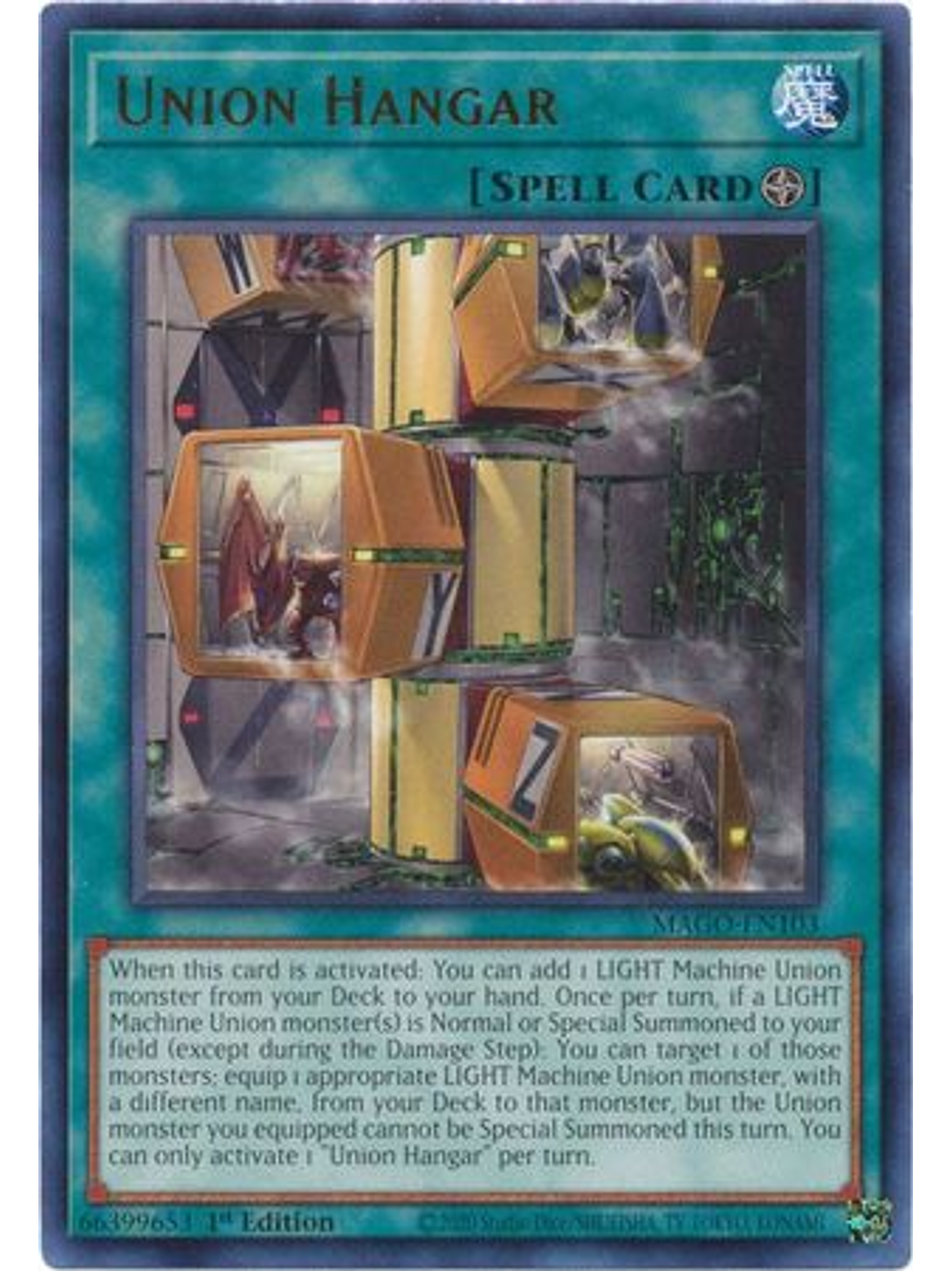 Union Hangar - MAGO-EN103 - Rare 1st Edition 1