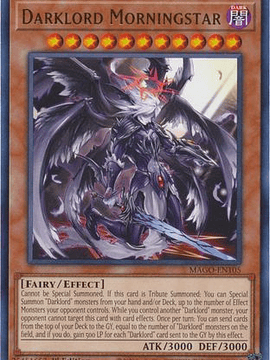 Darklord Morningstar - MAGO-EN105 - Rare 1st Edition