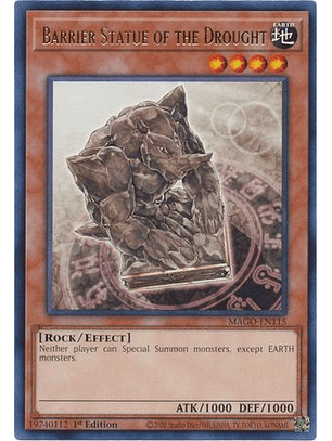 Barrier Statue of the Drought - MAGO-EN115 - Rare 1st Edition