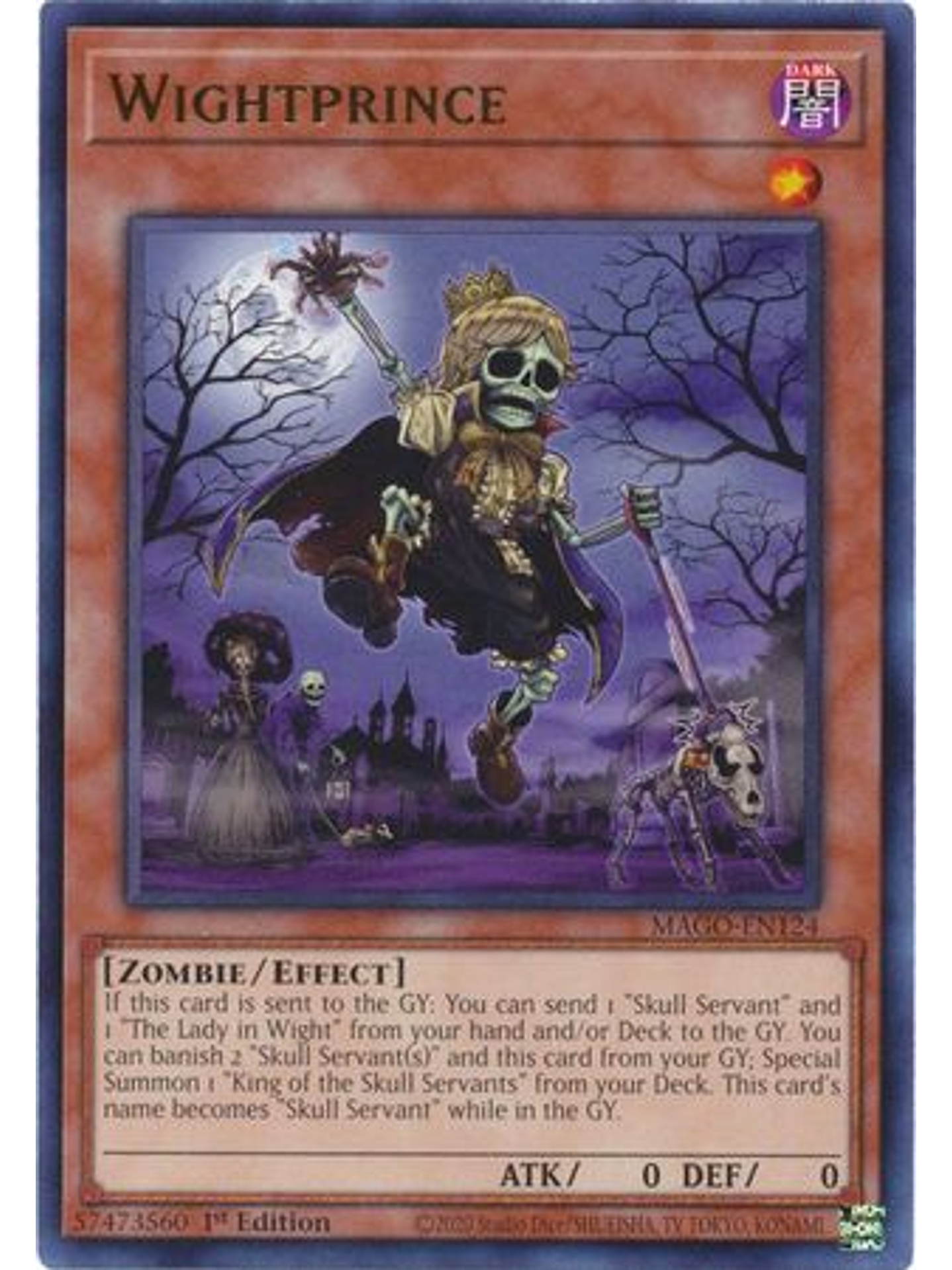 Wightprince - MAGO-EN124 - Rare 1st Edition 1