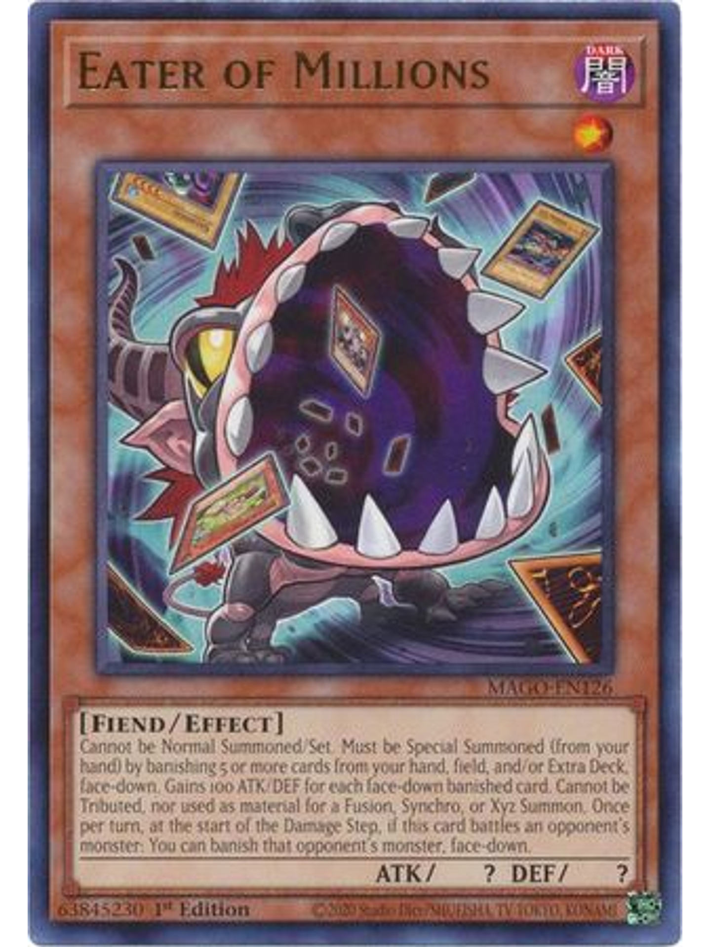 Eater of Millions - MAGO-EN126 - Rare 1st Edition 1