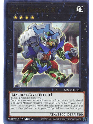 Gear Gigant X - MAGO-EN131 - Rare 1st Edition