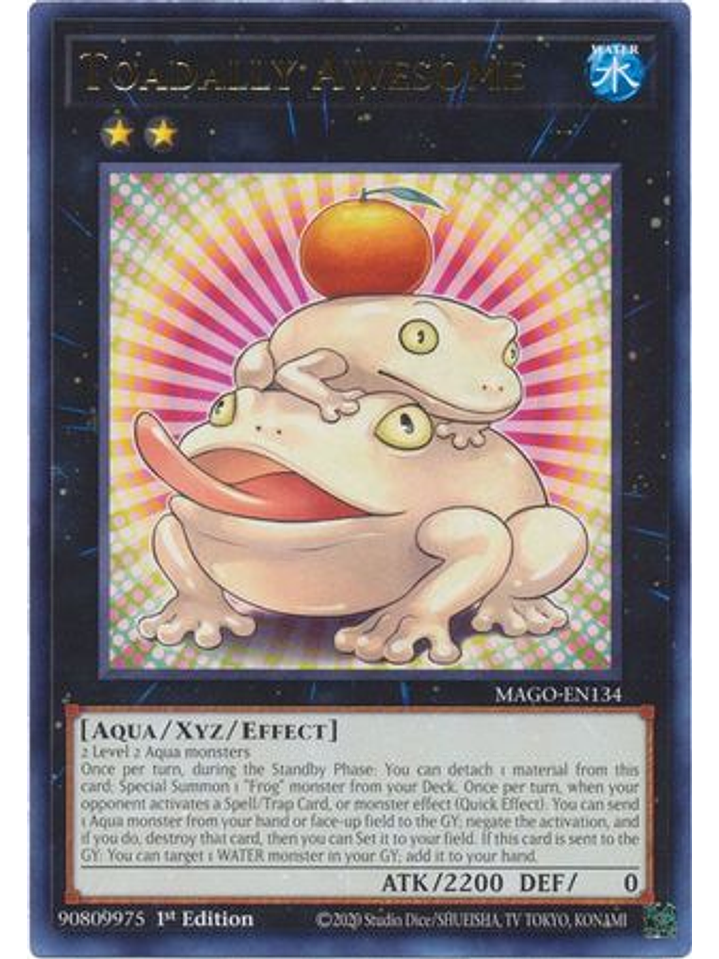 Toadally Awesome - MAGO-EN134 - Rare 1st Edition 1