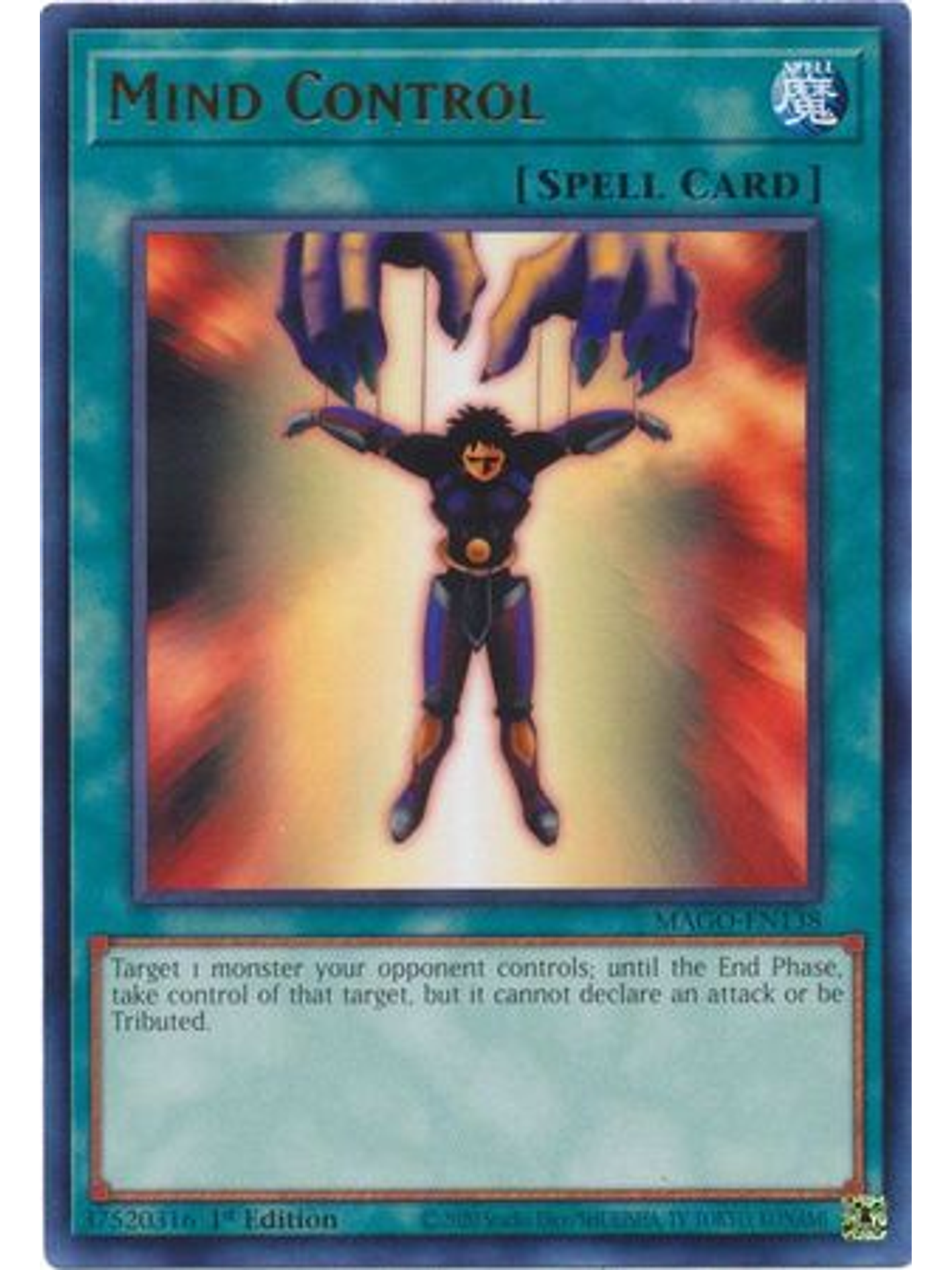 Mind Control - MAGO-EN138 - Rare 1st Edition 1