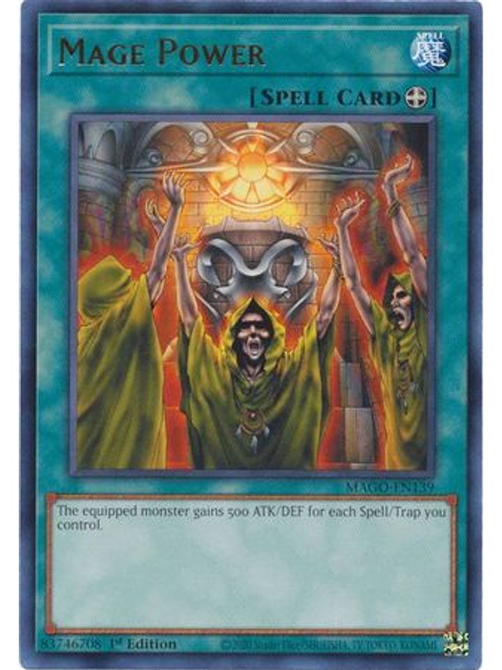 Mage Power - MAGO-EN139 - Rare 1st Edition 1