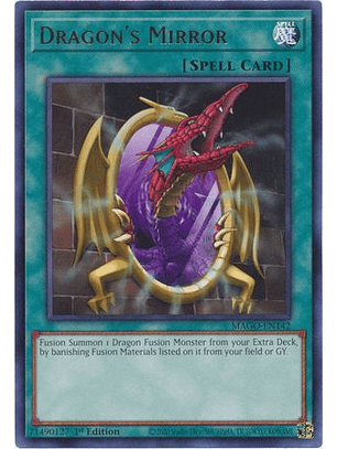 Dragon's Mirror - MAGO-EN142 - Rare 1st Edition