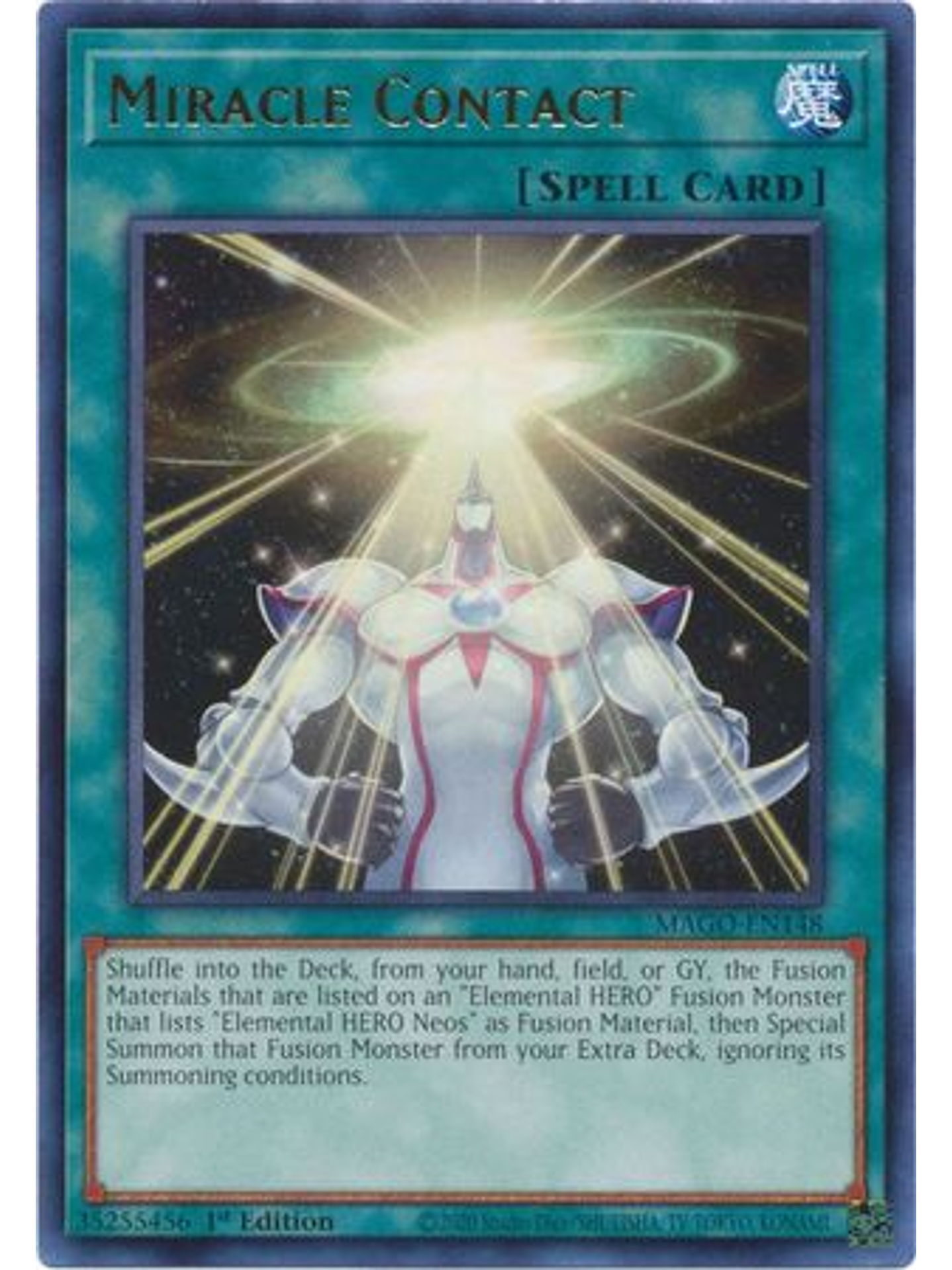 Miracle Contact - MAGO-EN148 - Rare 1st Edition 1