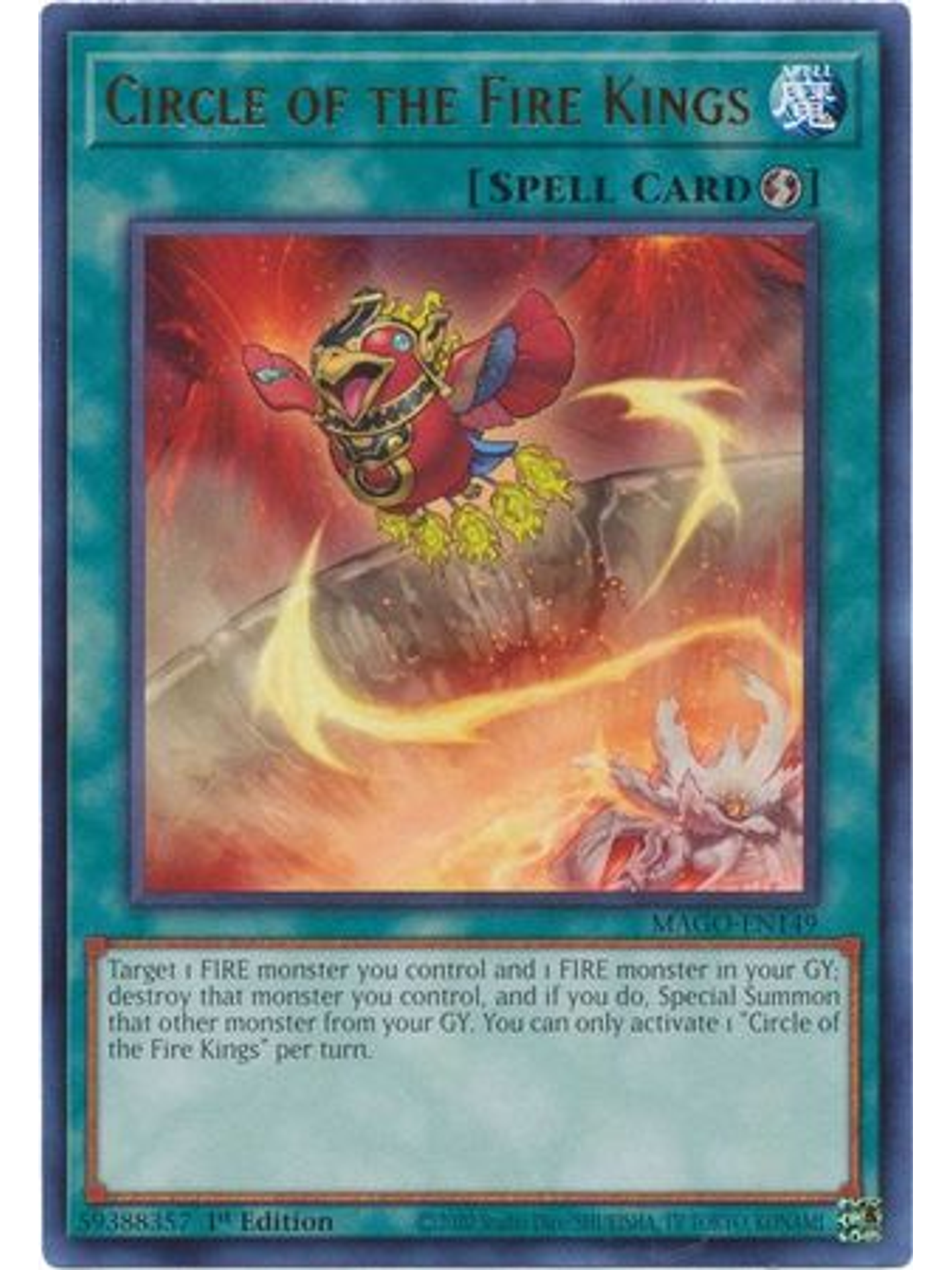 Circle of the Fire Kings - MAGO-EN149 - Rare 1st Edition 1