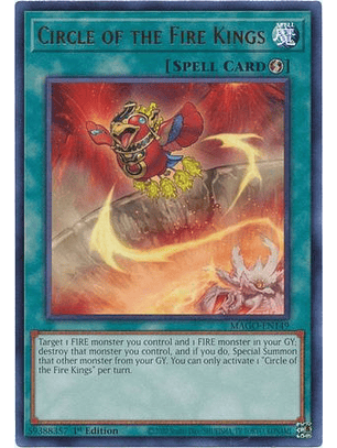 Circle of the Fire Kings - MAGO-EN149 - Rare 1st Edition