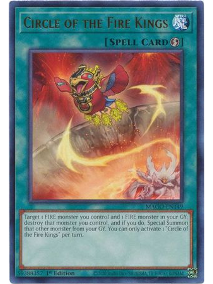 Circle of the Fire Kings - MAGO-EN149 - Rare 1st Edition 1