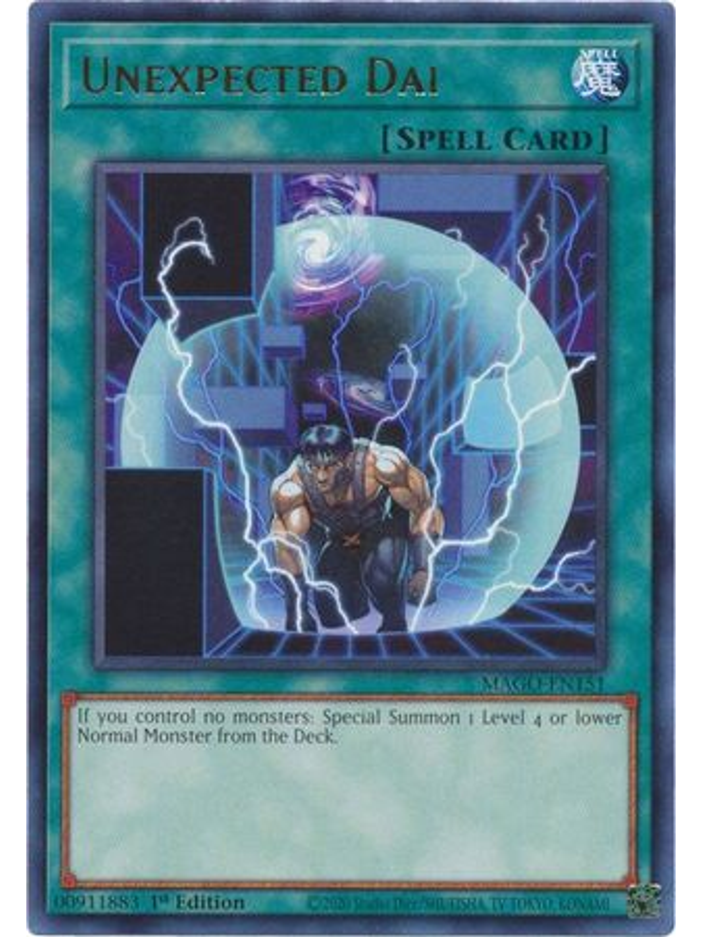 Unexpected Dai - MAGO-EN151 - Rare 1st Edition 1