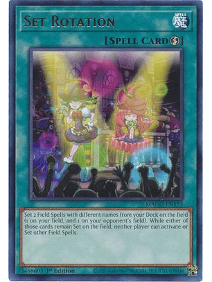 Set Rotation - MAGO-EN153 - Rare 1st Edition