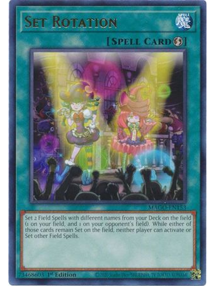 Set Rotation - MAGO-EN153 - Rare 1st Edition 1