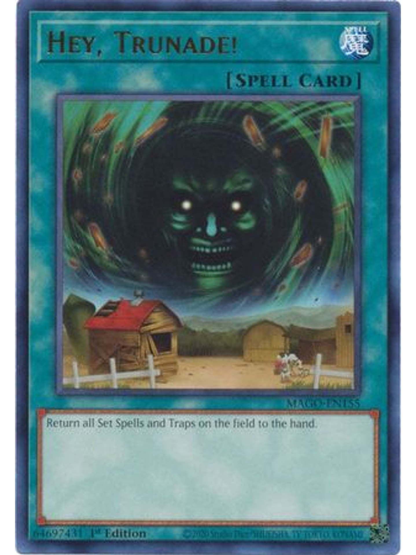 Hey, Trunade! - MAGO-EN155 - Rare 1st Edition 1