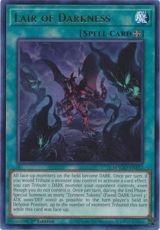 Lair of Darkness - MAGO-EN157 - Rare 1st Edition