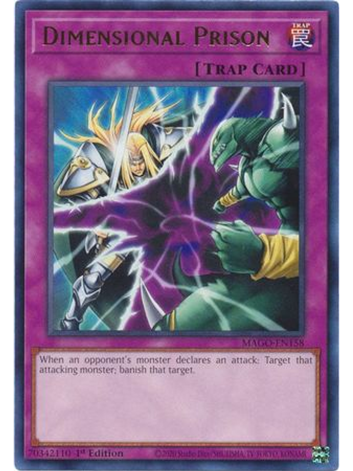 Dimensional Prison - MAGO-EN158 - Rare 1st Edition 1