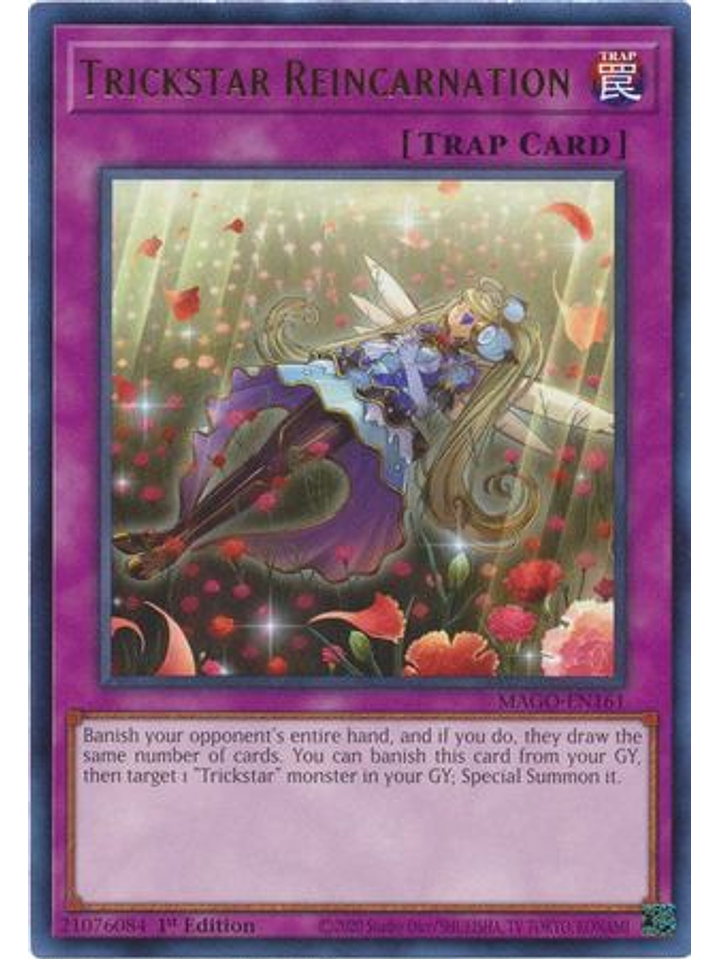 Trickstar Reincarnation - MAGO-EN161 - Rare 1st Edition 1