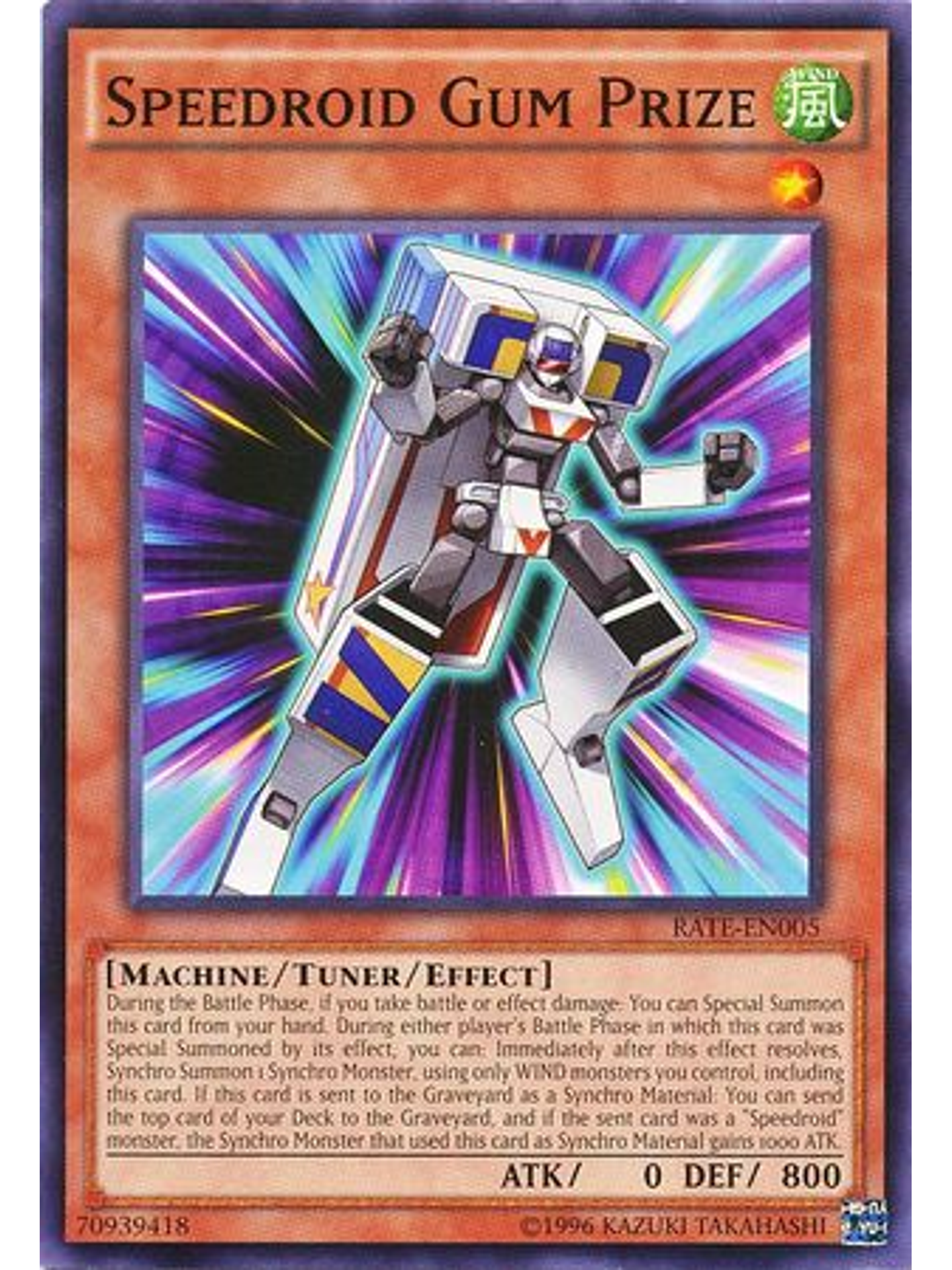 Speedroid Gum Prize - RATE-EN005 - Common Unlimited 1