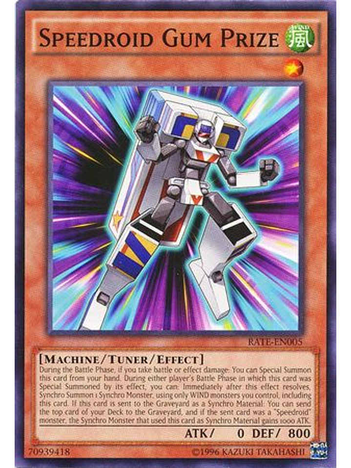 Speedroid Gum Prize - RATE-EN005 - Common Unlimited 1