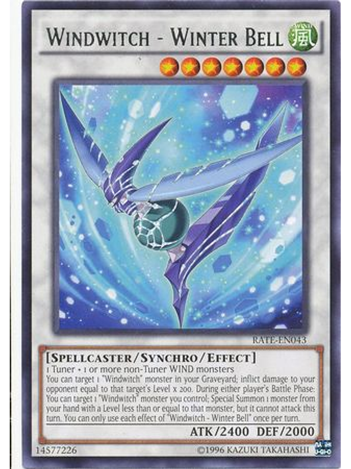 Windwitch - Winter Bell - RATE-EN043 - Rare Unlimited 1