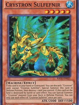 Crystron Sulfefnir - RATE-EN021 - Super Rare Unlimited