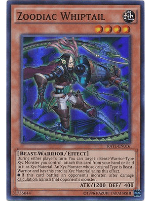 Zoodiac Whiptail - RATE-EN016 - Super Rare Unlimited