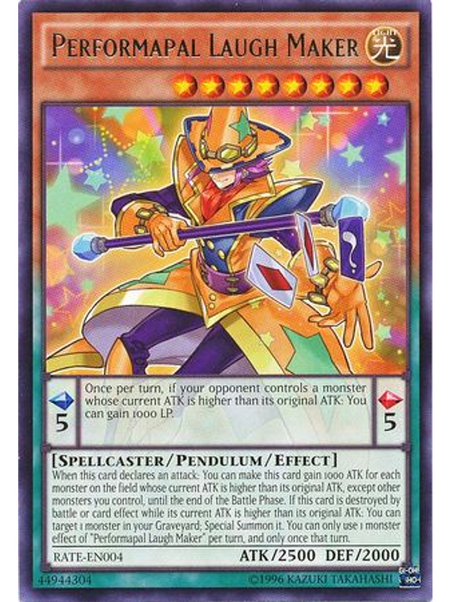 Performapal Laugh Maker - RATE-EN004 - Rare Unlimited 1