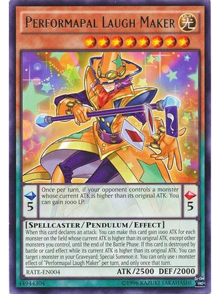 Performapal Laugh Maker - RATE-EN004 - Rare Unlimited 1