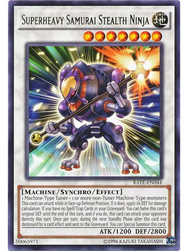 Superheavy Samurai Stealth Ninja - RATE-EN044 - Rare Unlimited 1