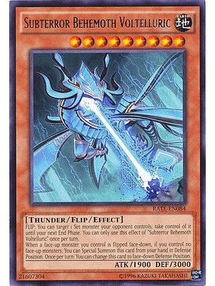 Subterror Behemoth Voltelluric - RATE-EN084 - Rare Unlimited