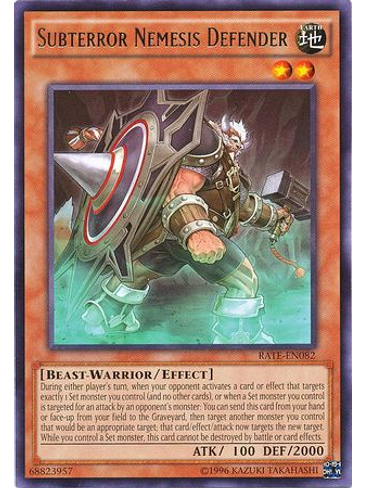 Subterror Nemesis Defender - RATE-EN082 - Rare Unlimited 1