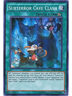 Subterror Cave Clash - RATE-EN085 - Super Rare Unlimited