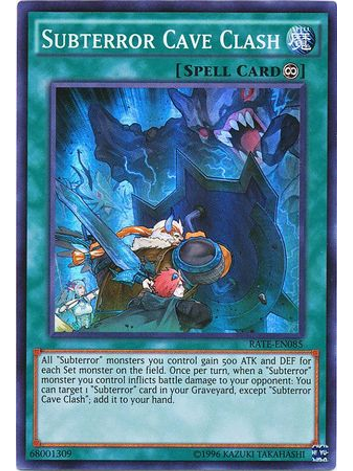 Subterror Cave Clash - RATE-EN085 - Super Rare Unlimited 1