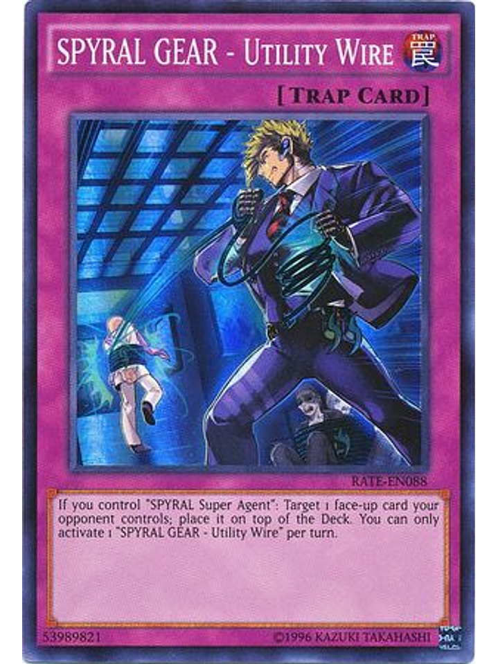 SPYRAL GEAR - Utility Wire - RATE-EN088 - Super Rare Unlimited 1