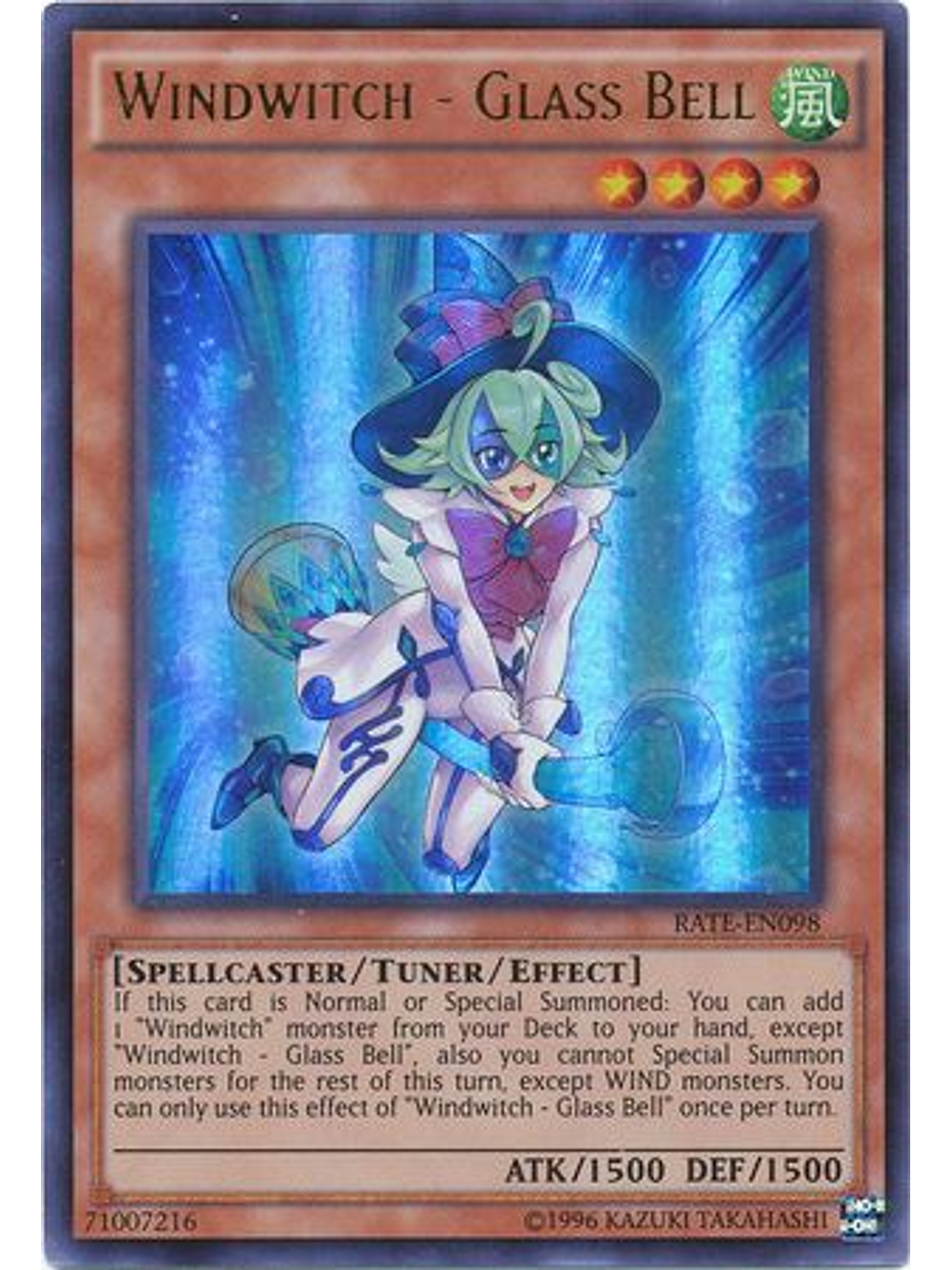 Windwitch - Glass Bell - RATE-EN098 - Ultra Rare Unlimited 1