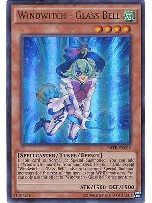 Windwitch - Glass Bell - RATE-EN098 - Ultra Rare Unlimited