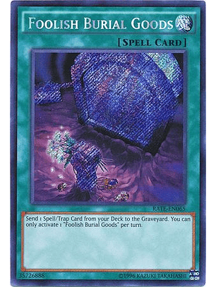 Foolish Burial Goods - RATE-EN065 - Secret Rare Unlimited