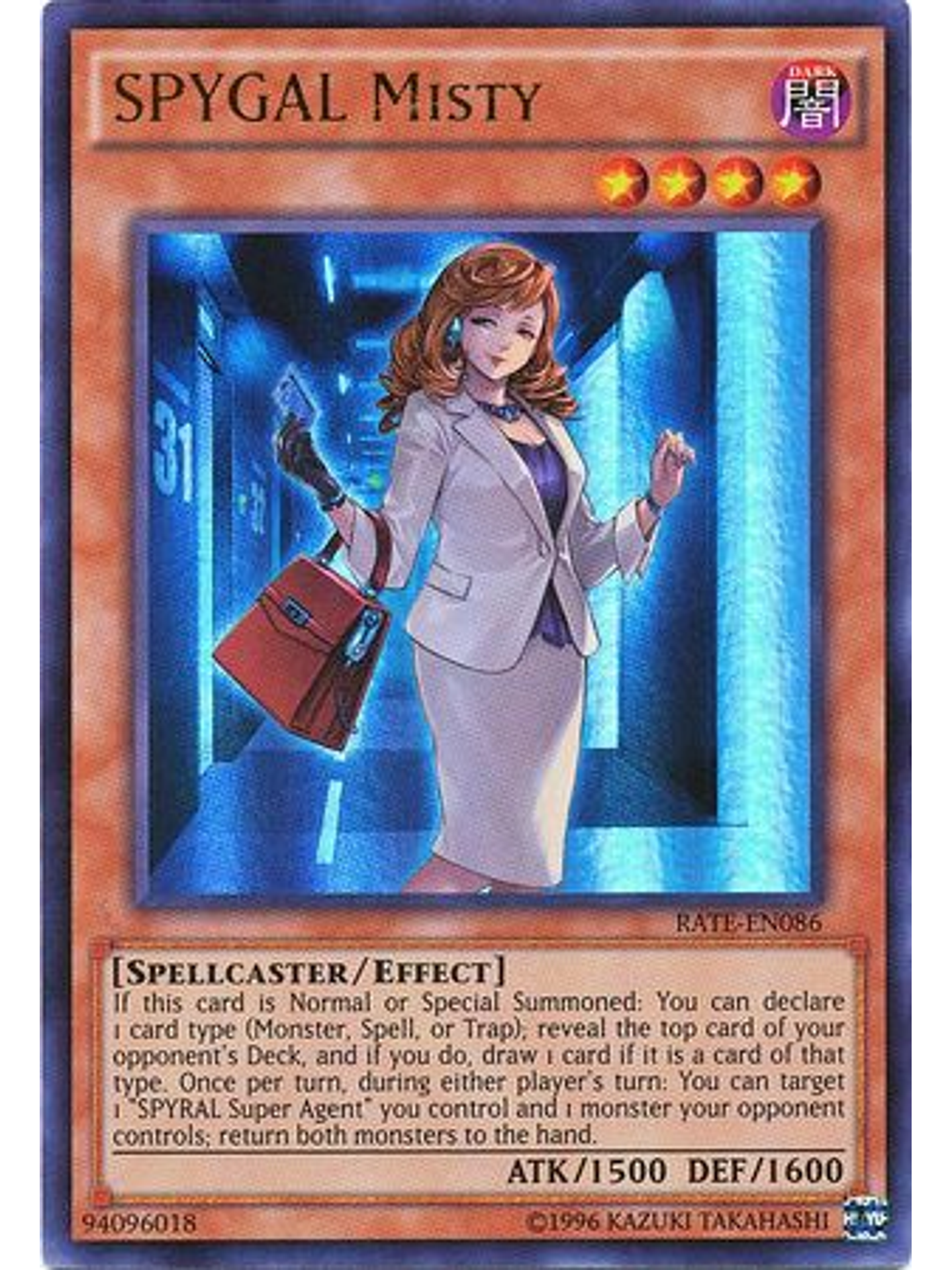 SPYGAL Misty - RATE-EN086 - Ultra Rare Unlimited 1