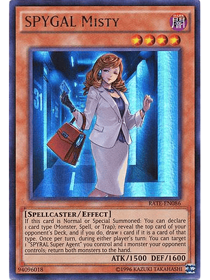 SPYGAL Misty - RATE-EN086 - Ultra Rare Unlimited