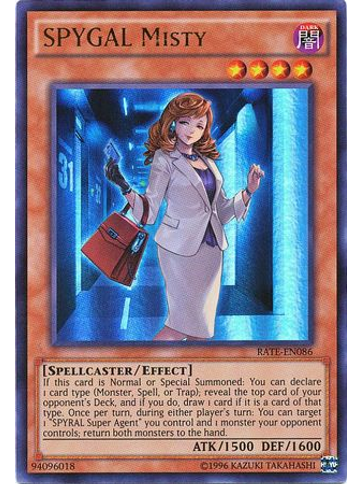 SPYGAL Misty - RATE-EN086 - Ultra Rare Unlimited 1