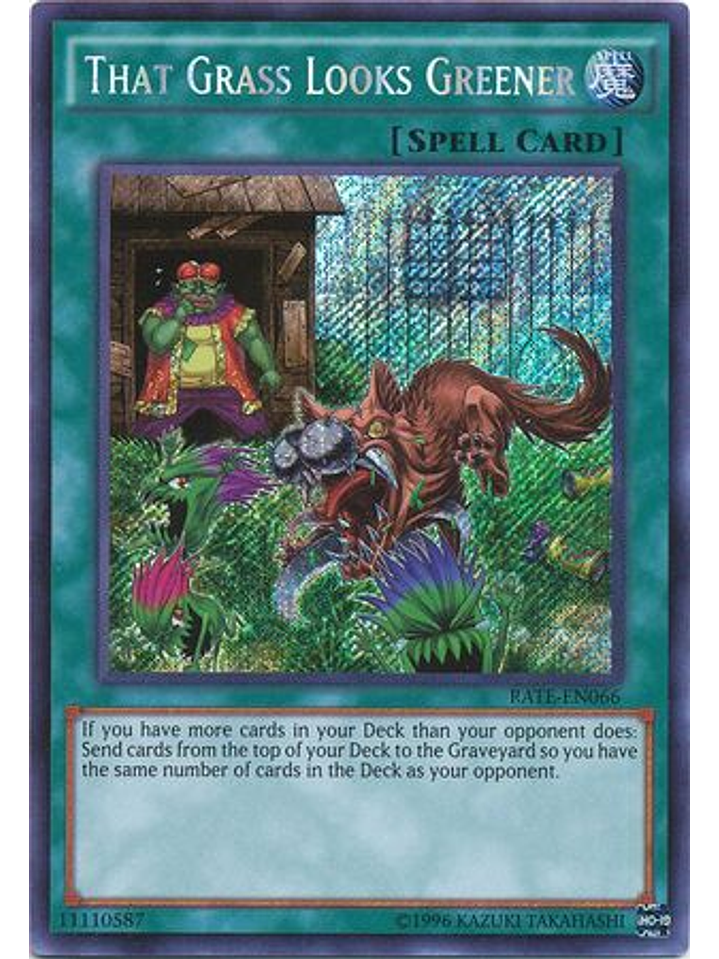 That Grass Looks Greener - RATE-EN066 - Secret Rare Unlimited 1