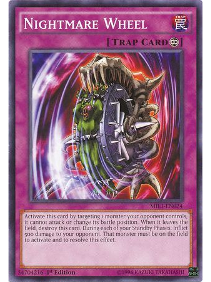 Nightmare Wheel - MIL1-EN024 - Common 1st Edition 1