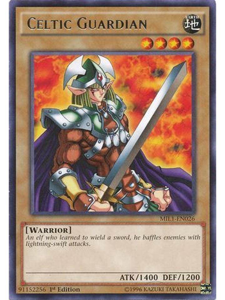 Celtic Guardian - MIL1-EN026 - Rare 1st Edition 1